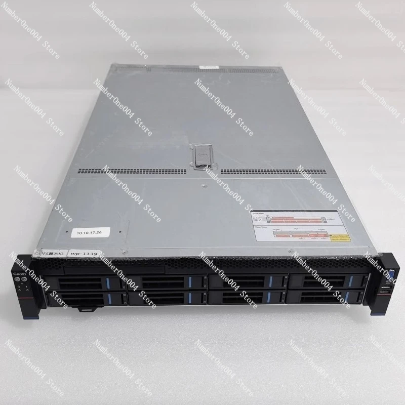 خادم Guoxin 2U AMD EPYC Xiaolong 7542/7K62 Dual Rack Simulation GPU Computing AI Host