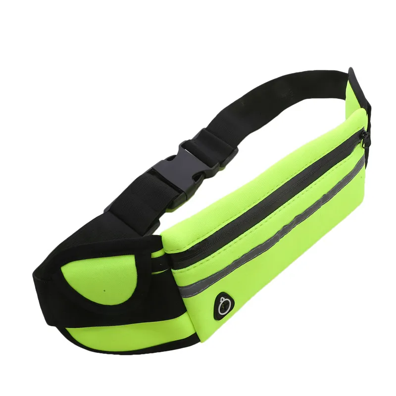 Sports Waist Bag for Men Women Outdoor Running Waist Bag Belt Bag Phone Gym Bag waterproof Elastic Waistband Running Accessories