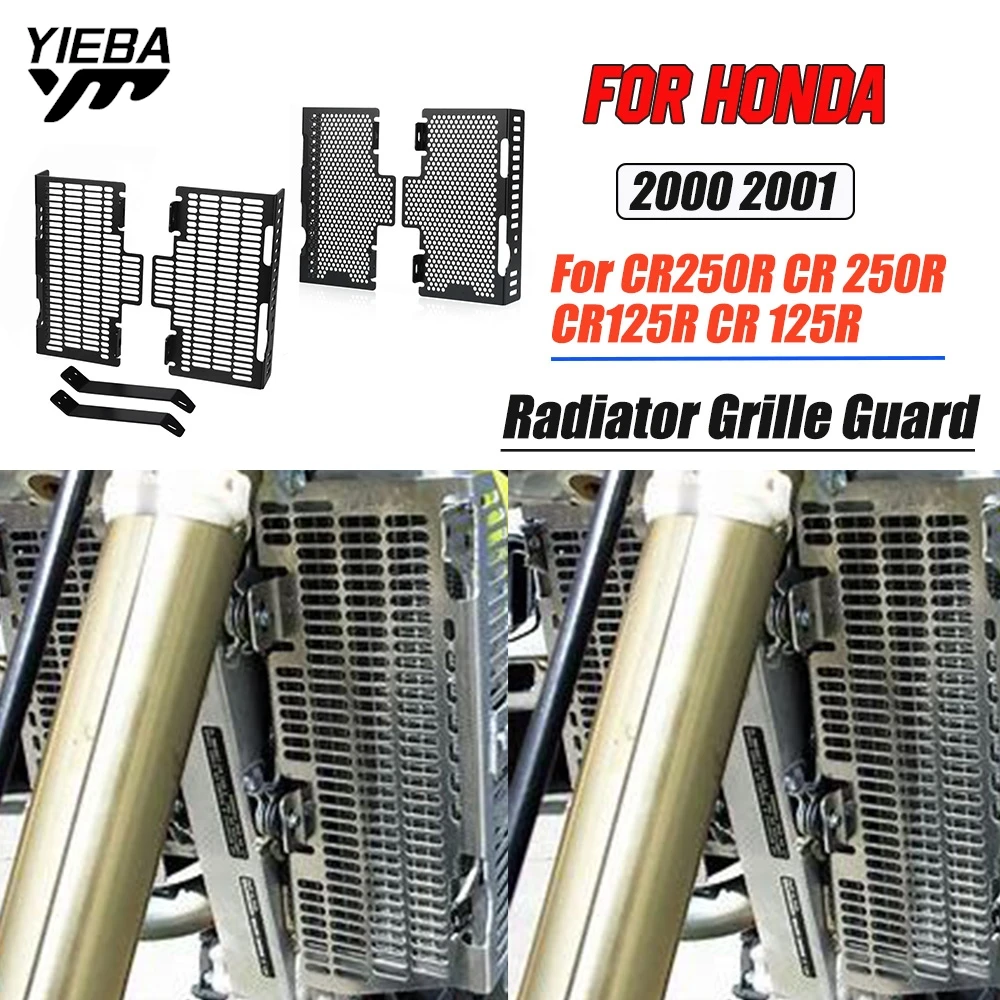 

Motocycle Radiator Grille Cover Water Tank Guard Protection FOR Honda CR250R CR 250R CR125R CR 125R 2000-2001 CR 250R 125R CR250