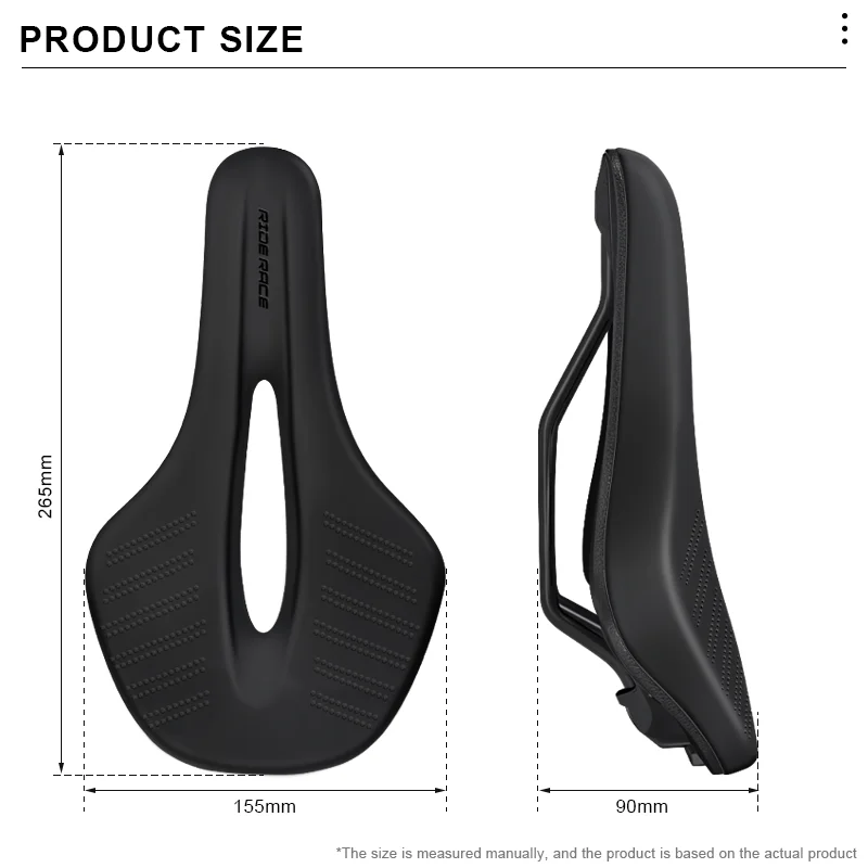 RIDERACE Fahrradsattel, hohler Rennradsitz fr Mnner und Frauen, PU-Leder,  Schwamm, bequem, weich, stofest, MTB-Fahrradkissen - AliExpress 18