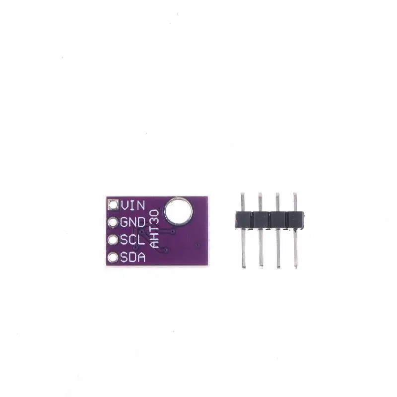 Módulo de umidade e temperatura AHT30 1/2 unidades com sinal digital I2C DC 2.0-5.5V