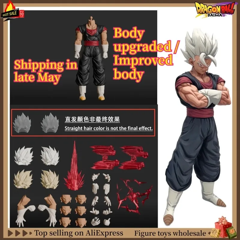 【En stock y listo para enviar】YGmw Dragon Ball Vegito Limited Color Body Revised, la fusión más fuerte, figura de acción coleccionable para regalo
