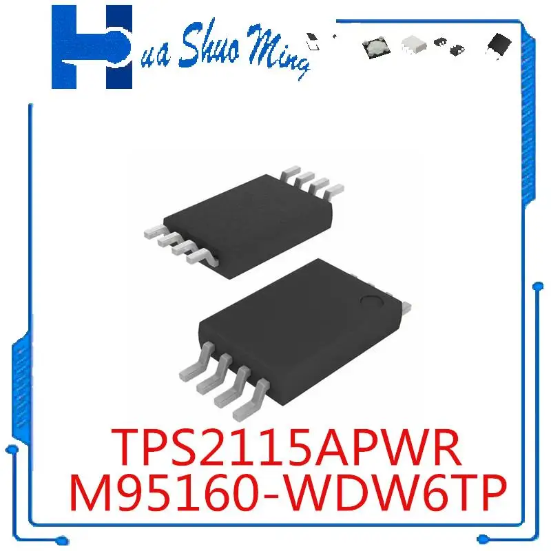 

10 шт./лот 95160 M95160-WDW6TP 516WP TPS2115APWR TPS2115APW TPS2115 TSSOP8