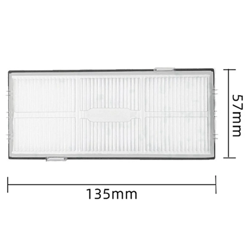 Filtros HEPA para Xiaomi Roborock, Escova Lateral Principal, Esfregões, Panos, Acessórios, S7, S70, S75, S7max, S7maxv, T7S Plus, 20Pcs