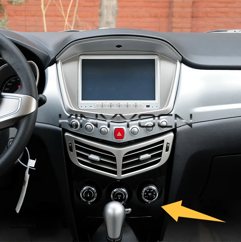 Front Dash Board Air Conditioner Outlet A/C Air Vents For FAW Oley Front Dash Center Console Air Vent Grille
