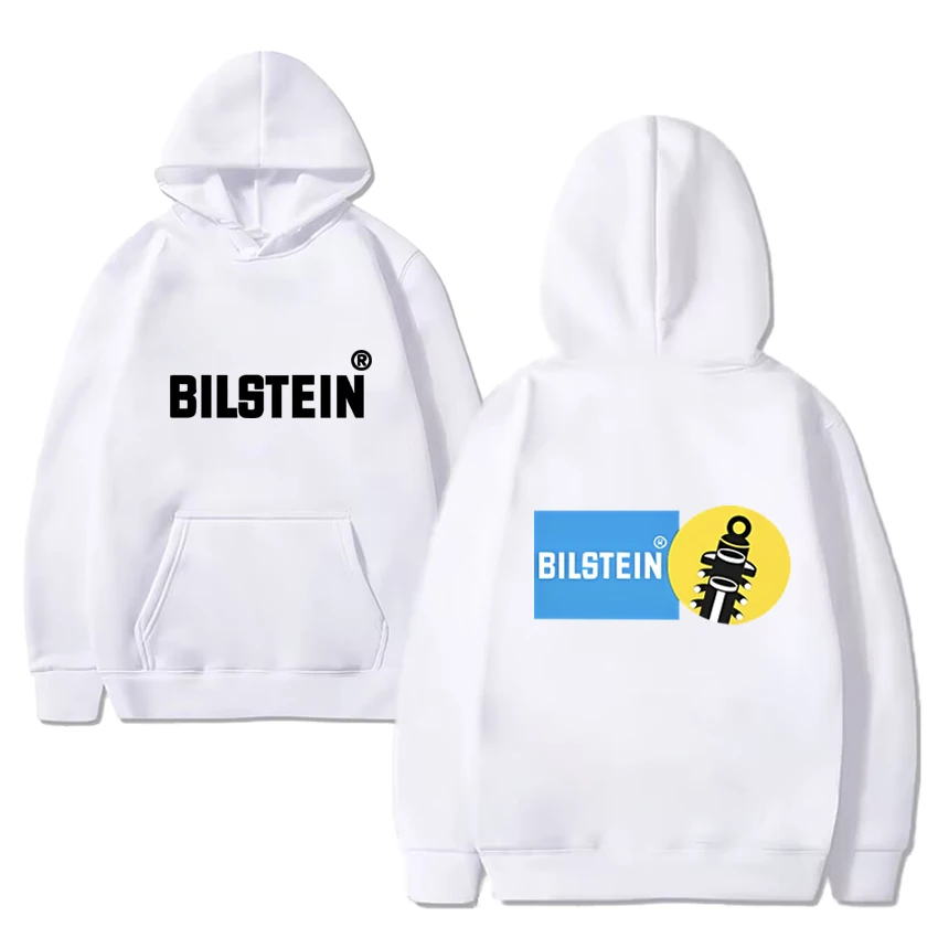 New in Bilstein Hoodie Men Women Suspension Shocks Car Fashion Popularity Sweatshirt Unisex black Fleece Long sleeve pullovers