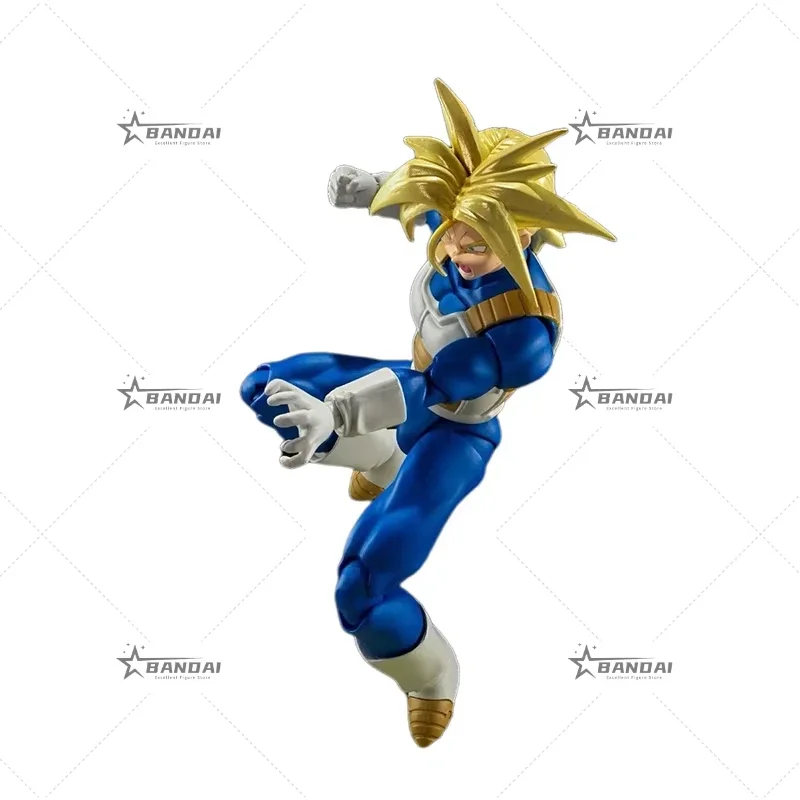 Bandai Original Dragon Ball Super S.H.Figuarts SUPER SAIYAN TRUNKS Bandai อะนิเมะรุ่นของเล่น Action Figure Collection ของขวัญ