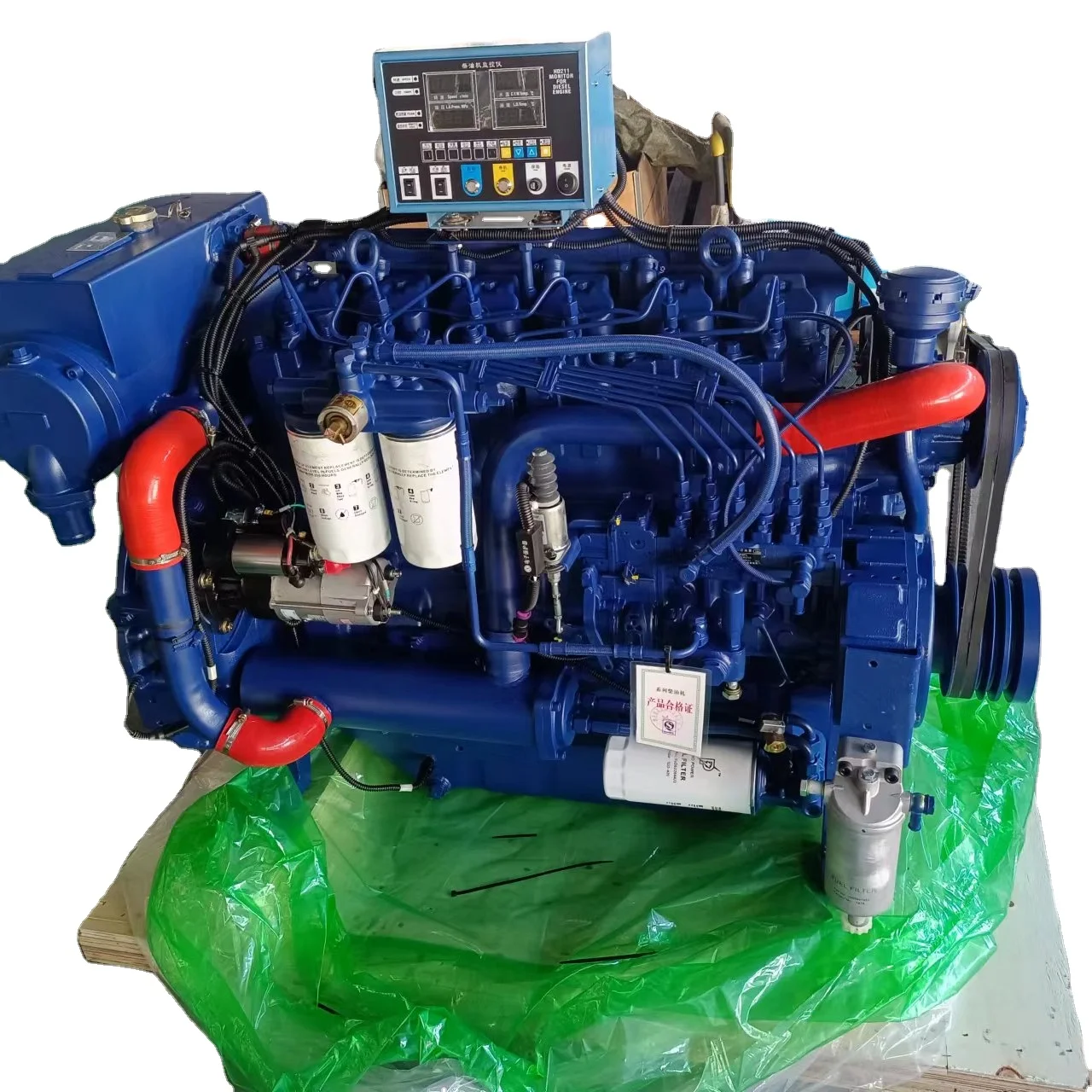 New 4-Stroke Marine Diesel Engine 4 & 6 Cylinders Water-Cooled Electric Start For Industrial & Boating Machinery