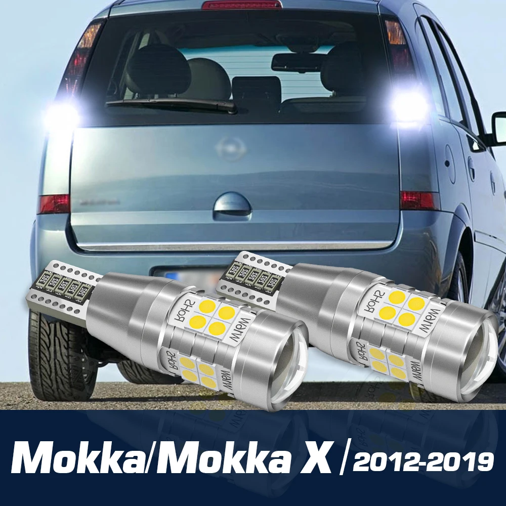 

2pcs LED Reverse Light Backup Bulb Canbus Accessories For Opel Mokka X 2012-2019 2013 2014 2015 2016 2017 2018