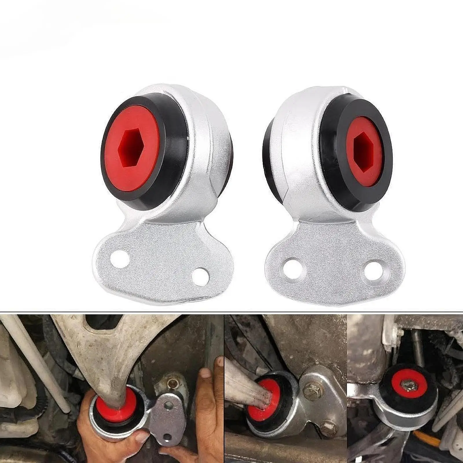 Front Control Arm Bushing Replacement Kit Durable Metal Suspension Components for BMW E46 E85 Z4 3 Series Hatchback Saloon Coupe - view 6