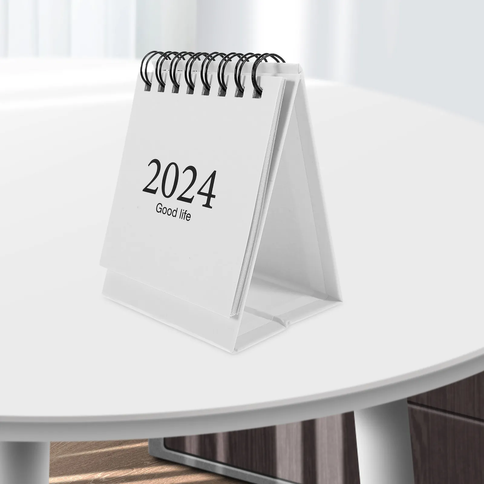

Mini Desk Calendar 2024 Small Table Desktop Calendar Thick Paper Monthly Scheduler for Office Study Reminder Calendars