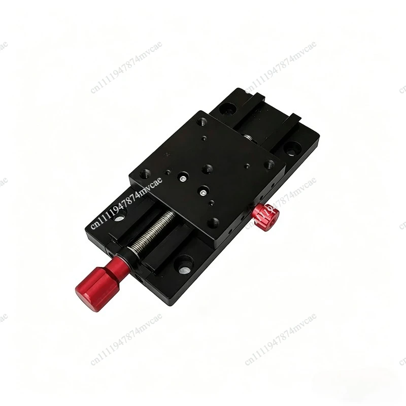 PT65-50 Manual Linear Translation Stage 50mm Travel Dovetail Guide Precision Fine Adjustment Slide Table