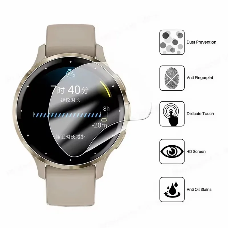Pelindung Layar Jam Tangan Pintar Bentuk Bulat Diameter Jam 35 36 37 30 31 32 34 33 38 39 40 42 43 44 45 46 41MM Film Foil Hidrogel Lembut