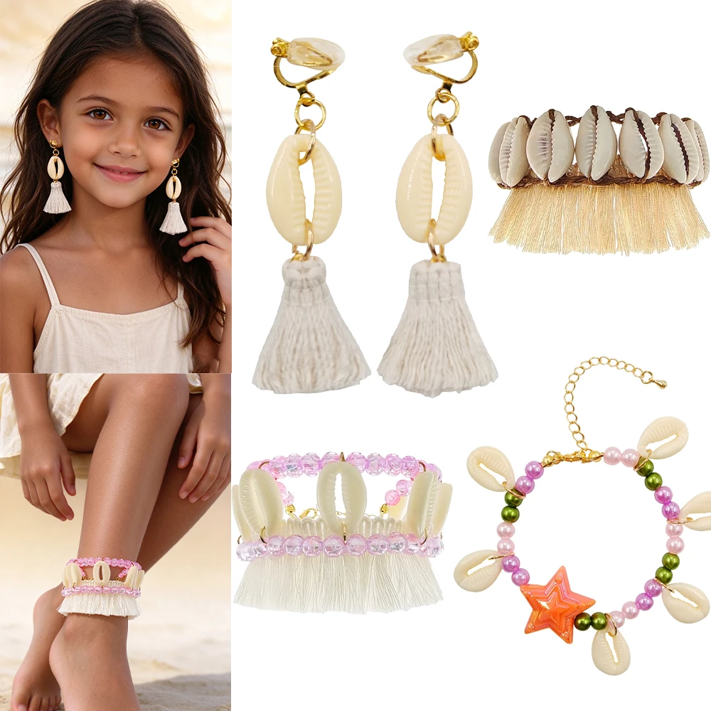 Tassel Earrings Boho - Zestaw biżuterii w stylu boho dla