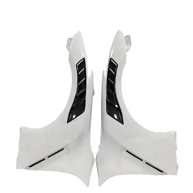 

Fit for Nissan GTR R35 Nismo Fenders Fiberglass Mixed Carbon Fiber Front wings