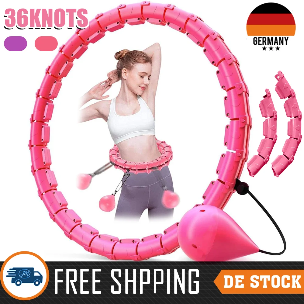36/24 قسم ذكي رياضي هوب قابل للتعديل رقيقة الخصر مدلك ممارسة الصالة الرياضية دائرة حلقة أجهزة لياقة بدنية الخصر المرجح اللياقة البدنية