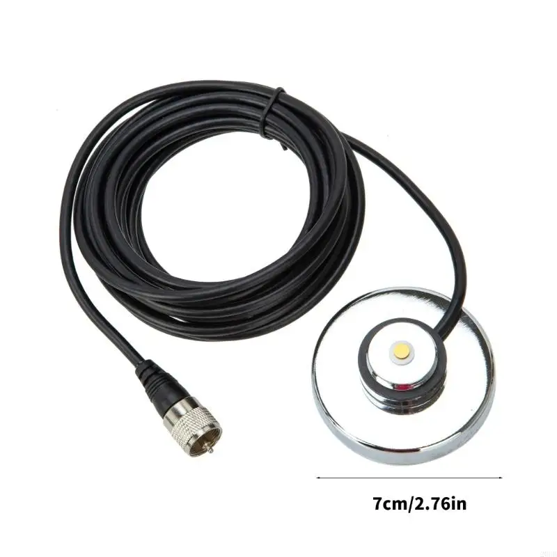 20CB軽量NMO磁気マウントと5mの同軸ケーブル259ラジオ用コネクタ