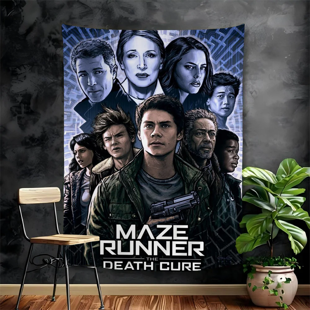 De Maze Runner Hangend Boheems Tapijt Indiase Boeddha Wanddecoratie Hekserij Boheemse Hippie Goedkope Hippie Muurophanging