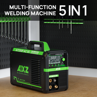 AIXZ AIT200P 5 in 1 AC DC Aluminum Welding Machine Pulse HF TIG Welder IGBT Inverter ARC Force 2T 4T Multifunction Welders