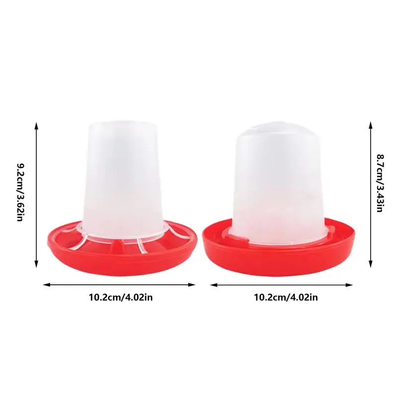 Chick Feeder Chick Feeder And Waterer Set Poultry Feeding Equipment For Backyard Indoor Outdoor Barn Family Pet Livestock