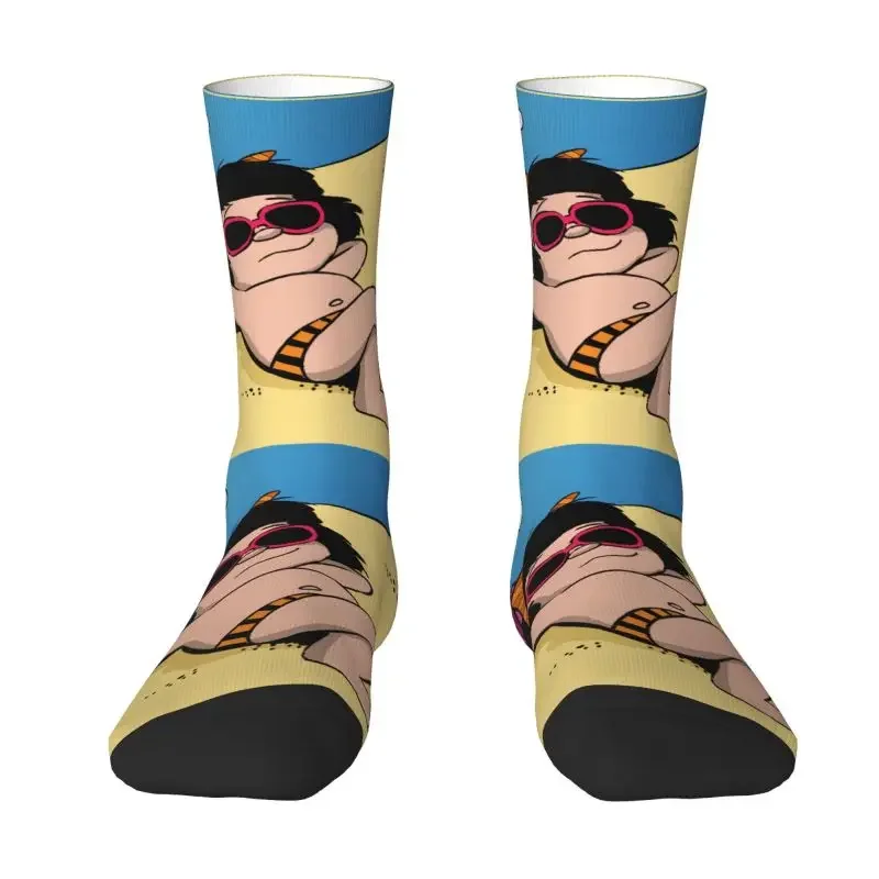 Kawaii Funny Mafalda Summer Time Socks Women Men Male Breathable 3D Printed Cartoon Manga Quino Comic Sports Basketball Socks