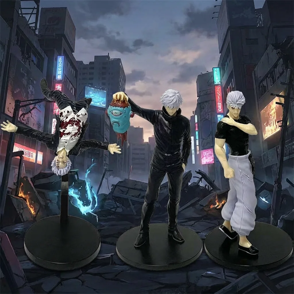 Jujutsu Kaisen Temporada 3 Anime Gojo Satoru figura modelo estatua técnica de inversión despertar Yuji Itadori Megumi Fushiguro acción