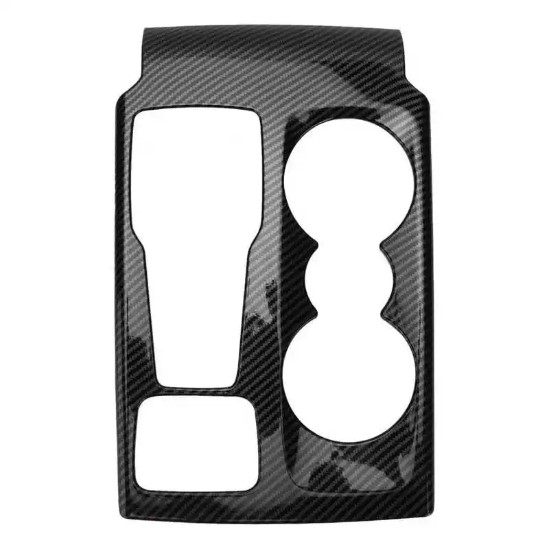 

Central Console Gear Shift Panel Trim Cover Carbon Fiber Style Replacement for Ford Focus 2019 2020 2021