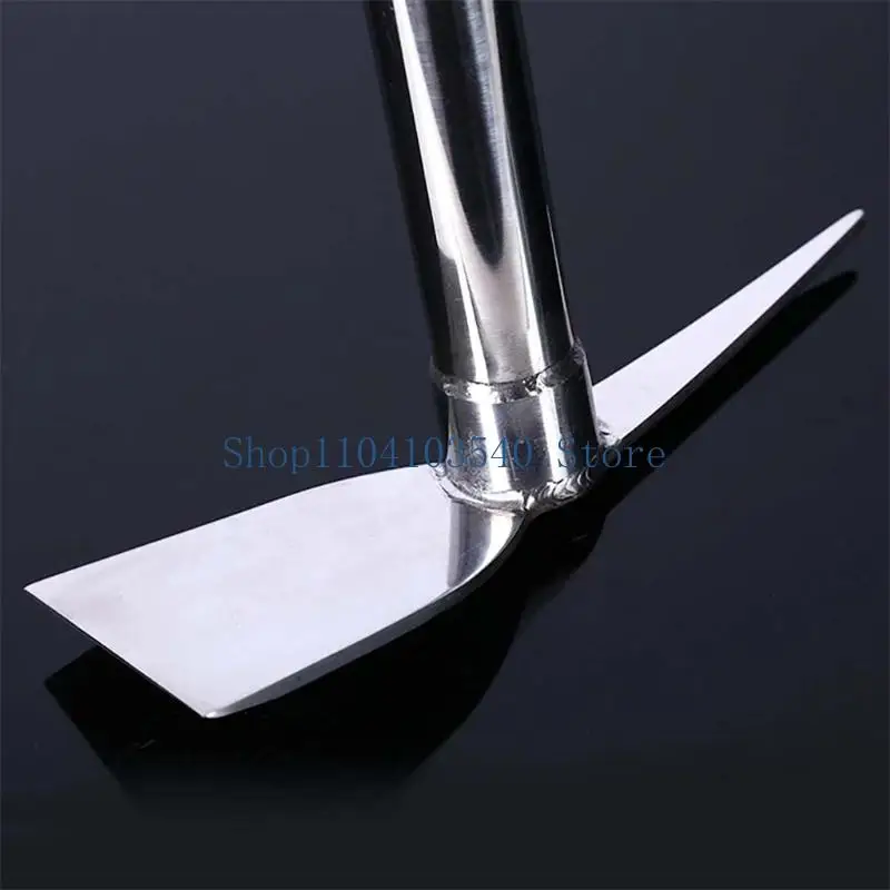 

02DC 15 inch Multipurpose Weeding Excavator Hand Rake Handle Design Metal Rake