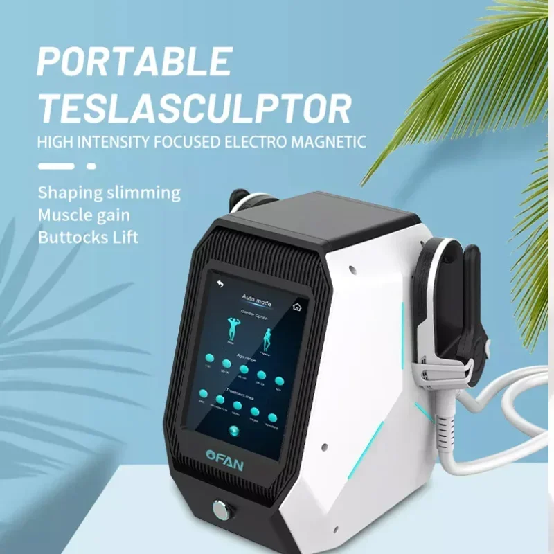 

Portable Fat Burning Muscle Abdominal Training EMS Fitness HIEMT Machine Body Sculpting Beauty Apparatus emt emslim