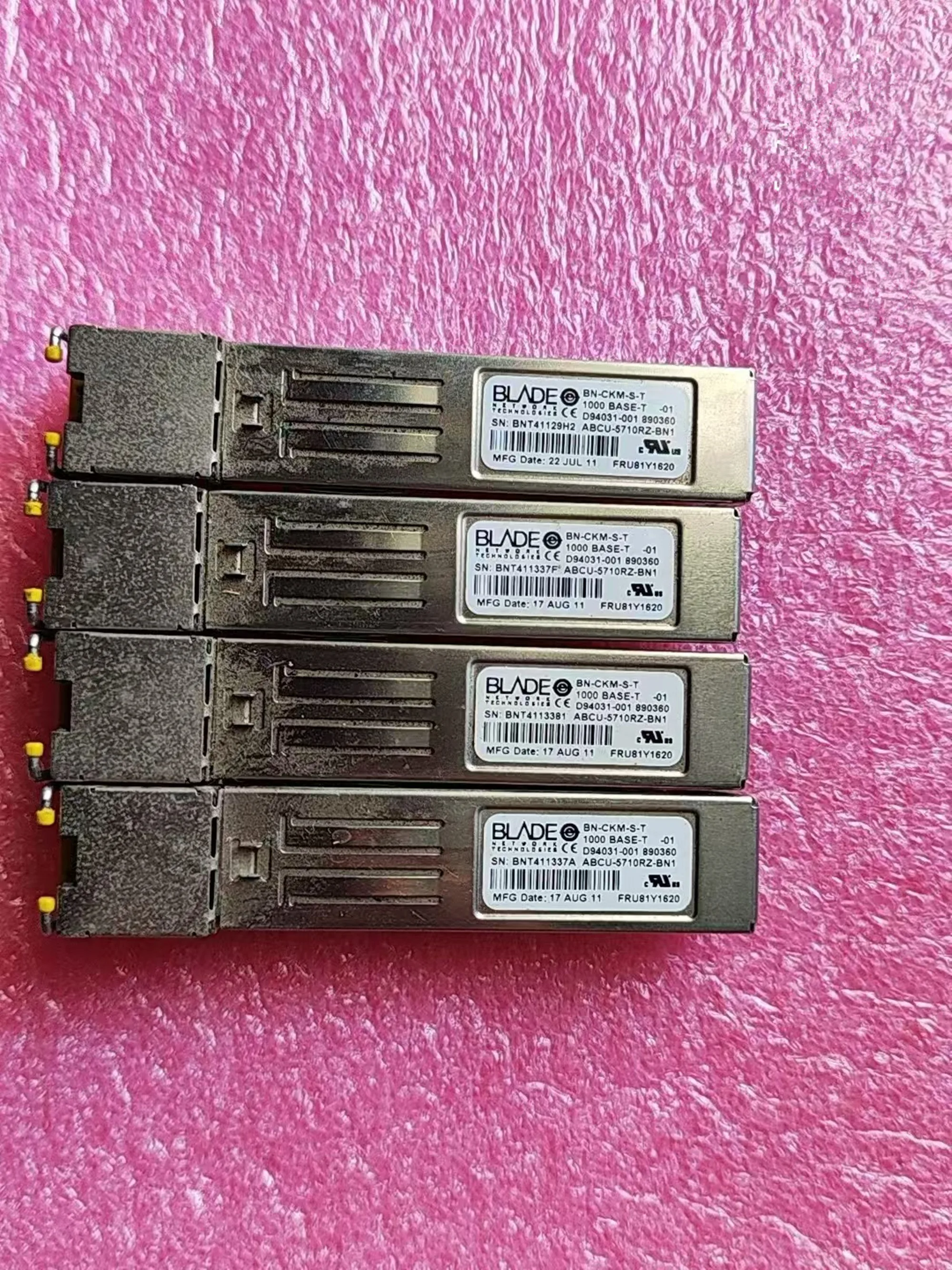 BLADE RJ45 SFP Optical Module BN-CKM-S-T 1000BASE-T ABCU-5710RZ-BN1 D94031-001 890360