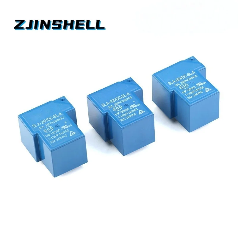 1pc Power relays SLA-05VDC-SL-A  SLA-06VDC-SL-A  SLA-12VDC-SL-A SLA-24VDC-SL-A 5V 6V 12V 24V 30A 4PIN T90