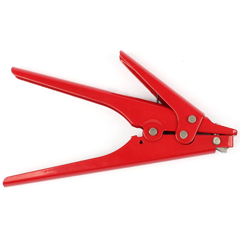 Nylon Cable Tie Gun for Tensioning Cutting Nylon Cable Ties Width: 2.4-9mm Zip Tie Pliers Cable Tie Tool with Adjustable Tension