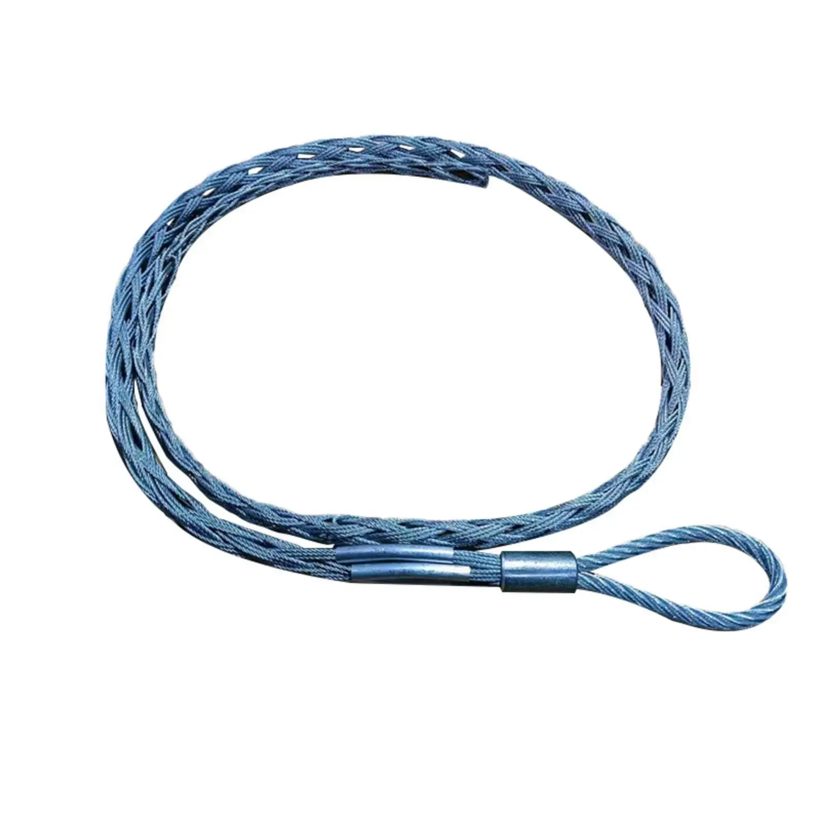 Metal Cable Pulling Grip with Pulling Eye for Optical Fiber Ground Wire Installation Tool