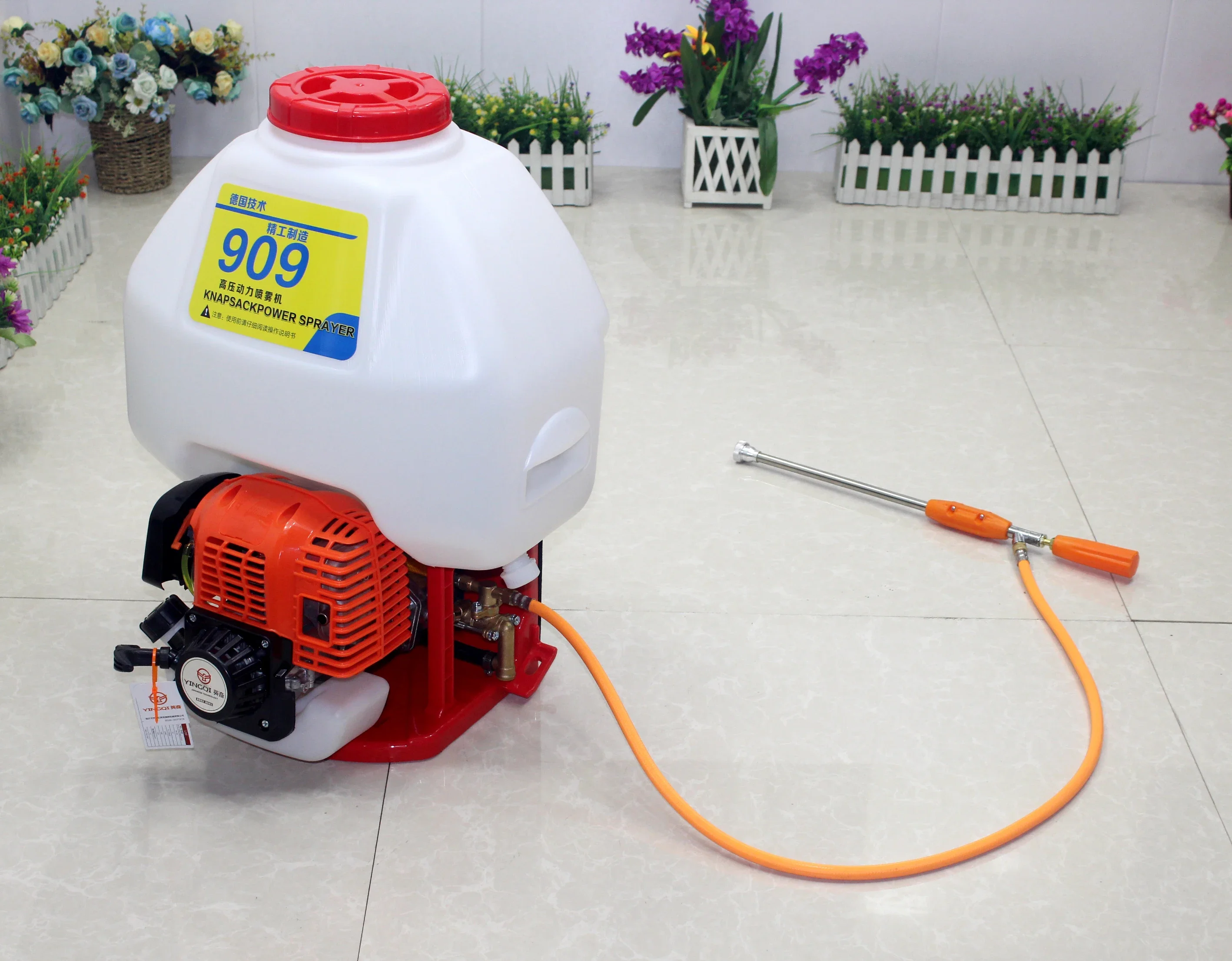 909 DUSTER & SPRAYER BACKPACK MISTER 31CC 4 STROKE 139F AGRICULTURAL PESTICIDES FERTILIZER GASOLINE ENGINE 30L