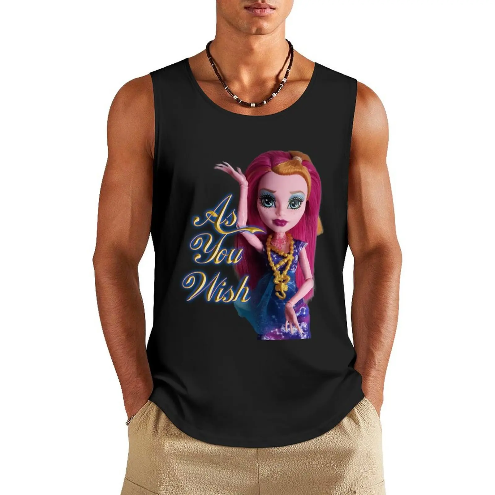 As You Wish Gigi Grant Tank Top Sportswear for men gym accessories man