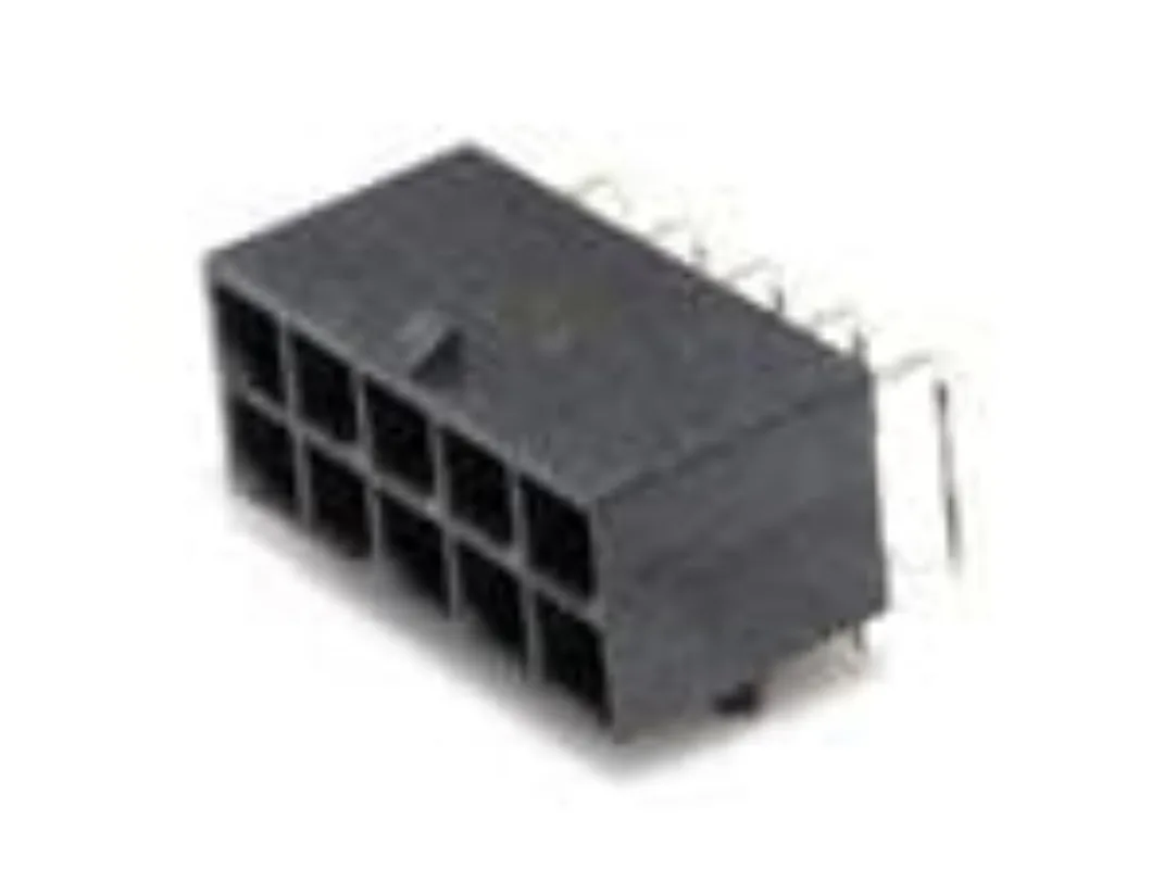 (1/5pcs) 0768250010 MOLEX Mega-Fit Right-Angle Header 6 Circuits Tin Plating UL 94V-0 Glow-Wire Capable Tray 768250010