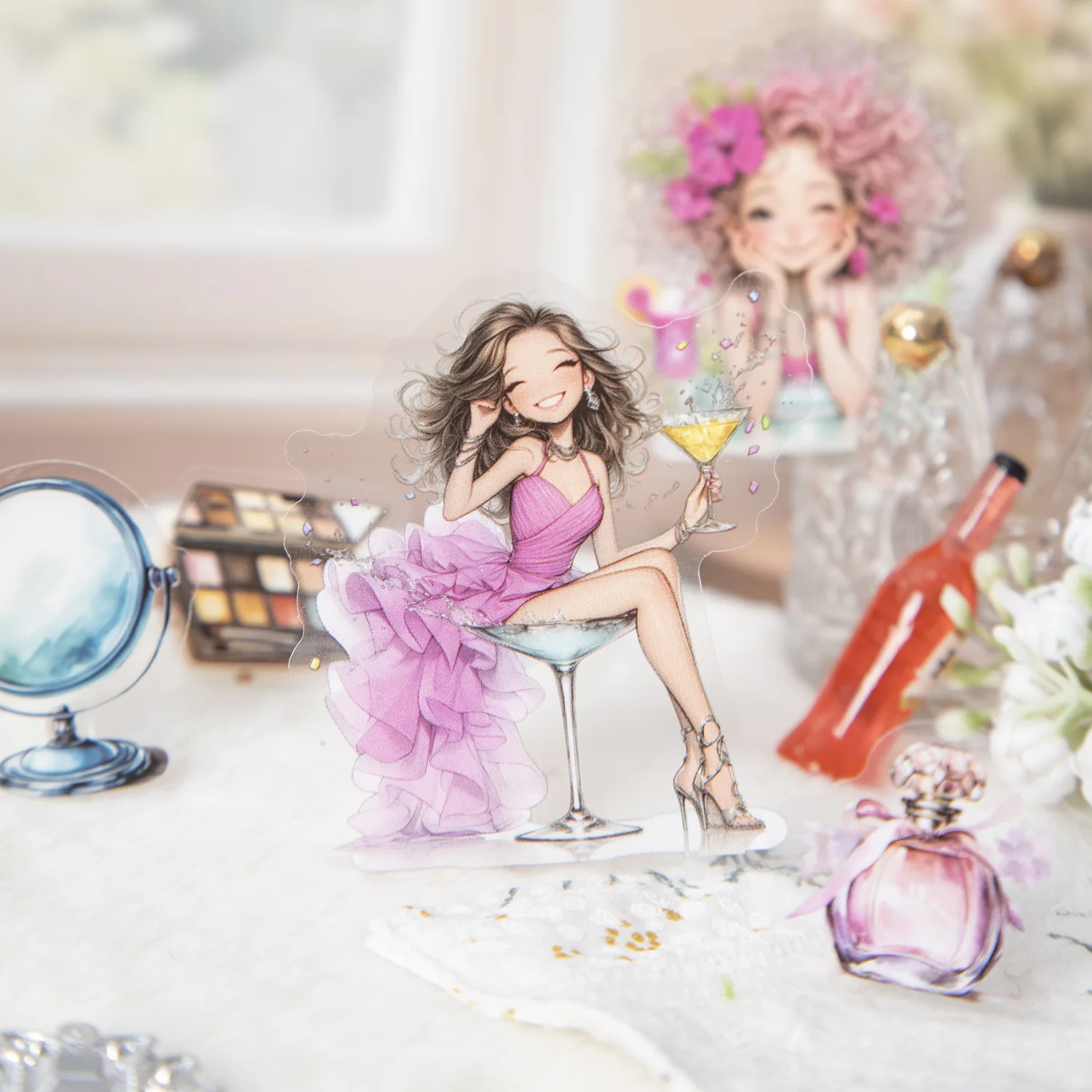 

20 шт. кавайные канцелярские наклейки, универсальная коллекция в форме сердца, сделай сам, ремесло, скрапбукинг, альбом, мусорный журнал, счастливый дневник-планировщик