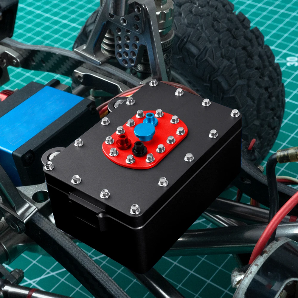 

AXSPEED 4Pcs Aluminum Alloy 1.9 2.2" Beadlock Wheel Rims Hubs for 1/10 RC Crawler Axial SCX10 Wraith TRX4 TRX6 D90 Accessories