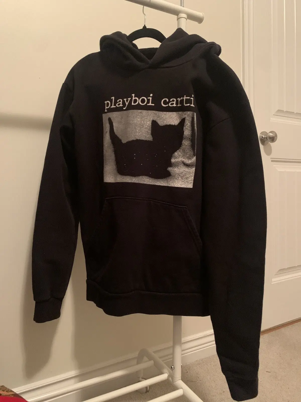 

Whole Lotta Red Bla Толстовка с капюшоном ex INS Повседневная свободная посадка из смеси хлопка и полиэстера Осенняя одежда