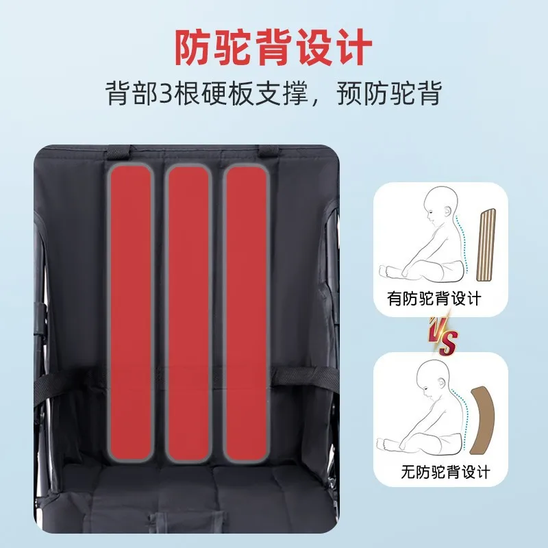 Kereta Dorong Bayi Kembar Ringan Lipat Ganda Model Payung Kereta Dorong Bayi Anak Kedua Kereta Dorong Bayi Naga Phoenix