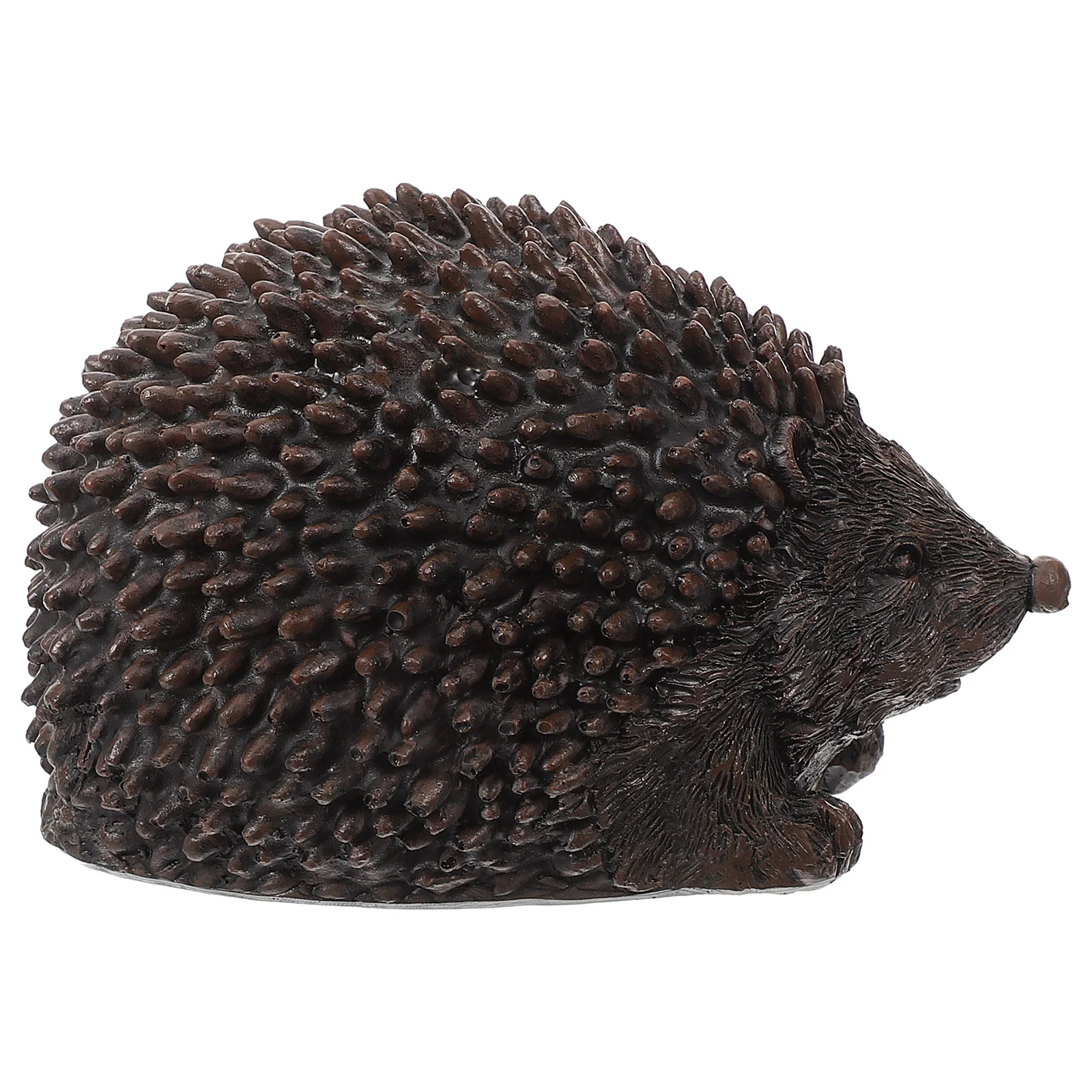 Hidden Box Holder Resin Hedgehog Statue for Garden Outdoor Safe Hider Storage Container Hidden Key Boxes Shape Key