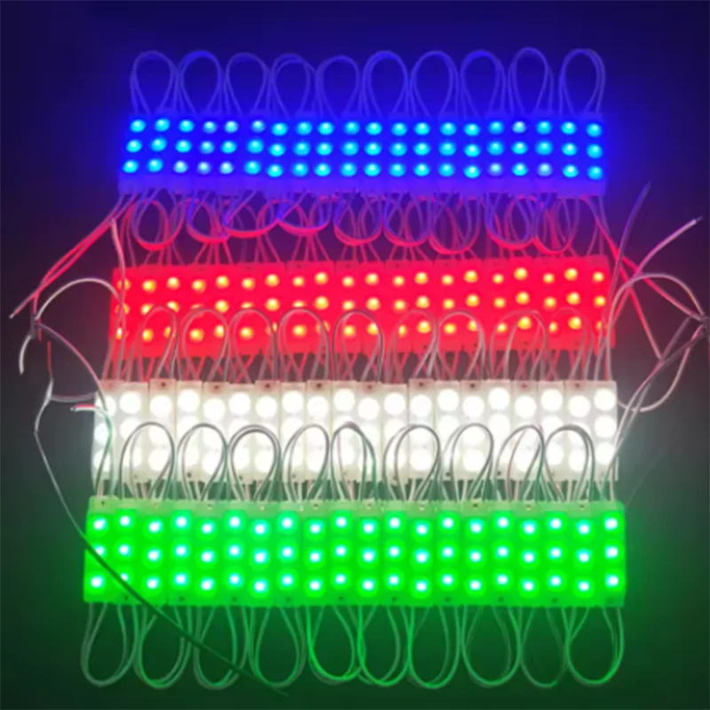 2025 جديد السوبر مشرق 20 قطعة 2835 3 LED وحدة 1.5 واط الأبيض مقاوم للماء ضوء الزخرفية لعلامة إلكتروني علامات الإعلان