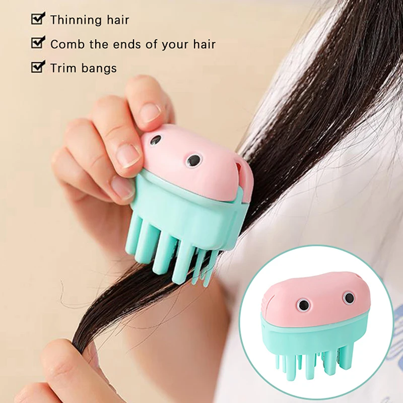 

Baby Hair Cut Hairdressing Comb Trim Bangs And Broken Hair Bangs Trimmer Manual Portable Children's Hair Clipper