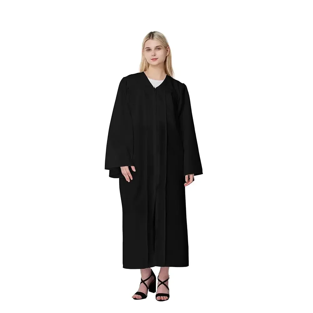 

Unisex Matte Choir Robes for Church &Graduation Gown Only,Graduation Robe,Pulpit Robes and Judge Robes