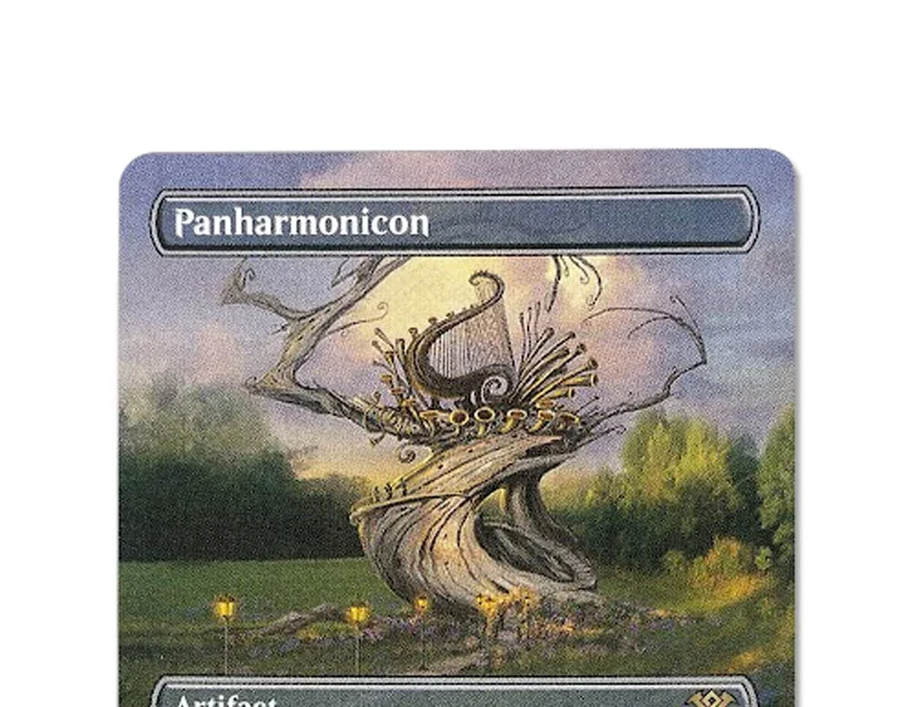 

Panharmonicon Foil /Holo TCG Magical Proxy Cards Game Black Top Quality Proxy Gathering Board Playing Game Trading Cards