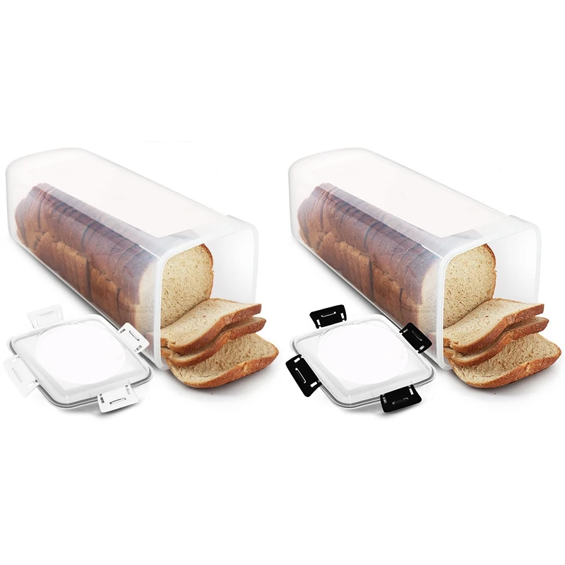 ABRW-Bread Preservation Box - Sealed Bread And Toast Storage Container For Kitchen, Practical Bread Keeper