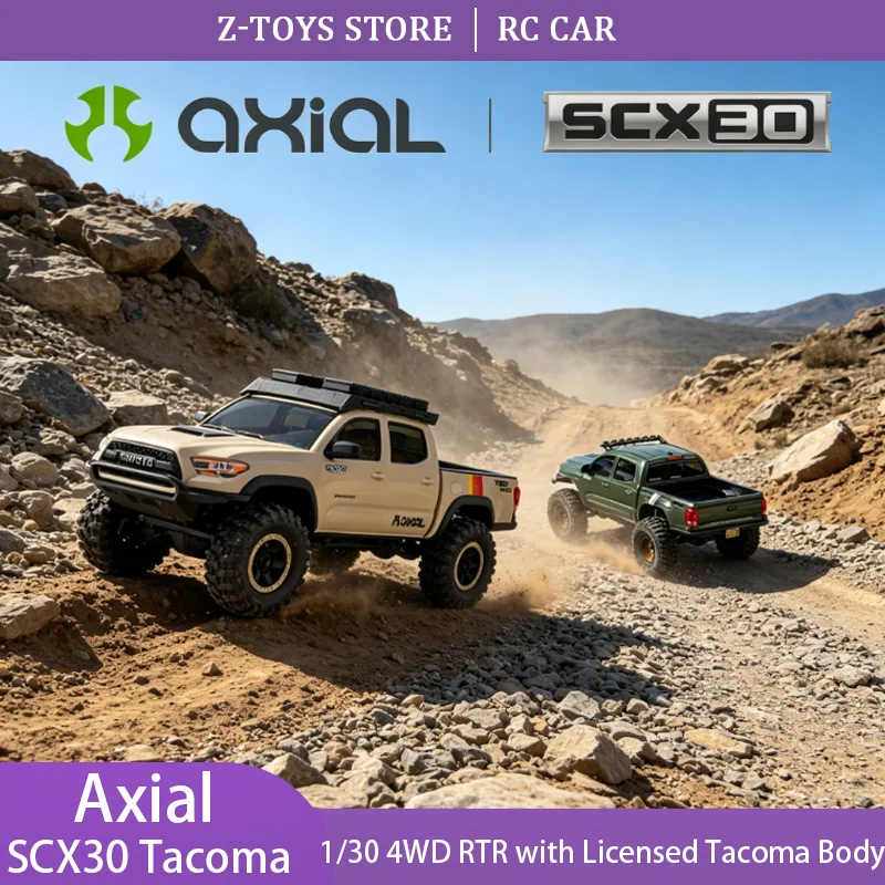 Outdoor Power Brush - Axial SCX30 1/30 Toyota Tacoma TRD