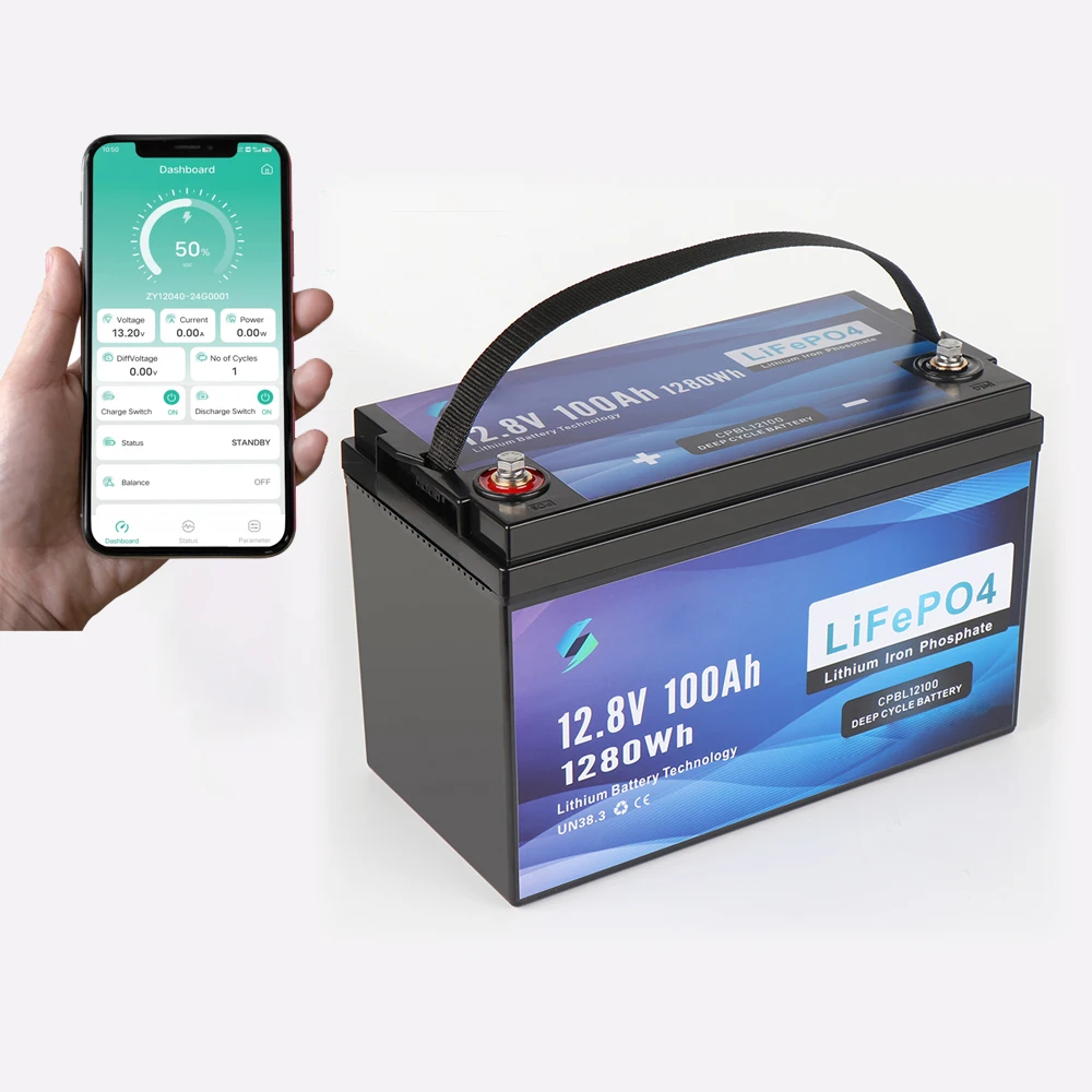 Picture 5: Marine RV 12v Volt Lithium Ion Batteries Supplier Lifepo4 Battery 12v 100ah