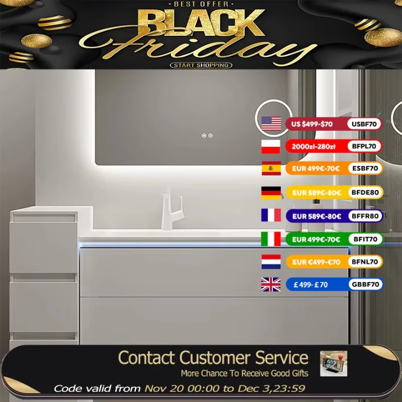 

Storage Lighting Bathroom Cabinet European Shelf Toilet Wall Bathroom Cabinet Vanity Hotel Meuble Salle De Bain Home Furniture