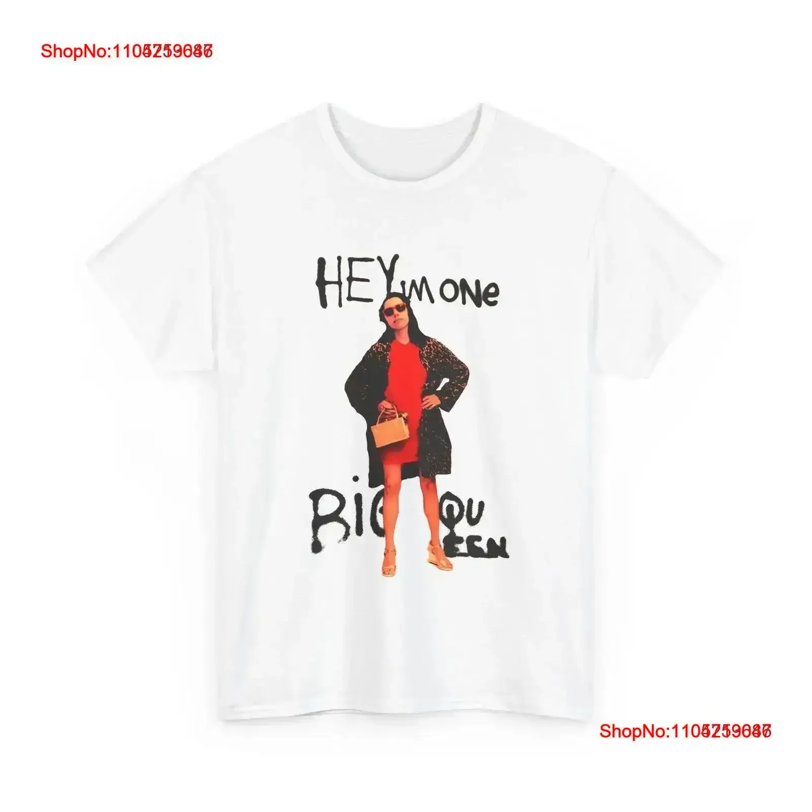vintage 1993 pj harvey hey i'm one big queen reproduction T Shirt Washed Soft designer clothes Stylish fashion vintage Washed
